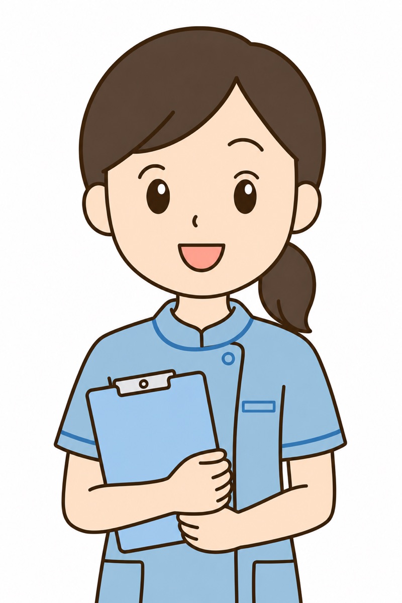 歯科衛生士のスタッフイラスト